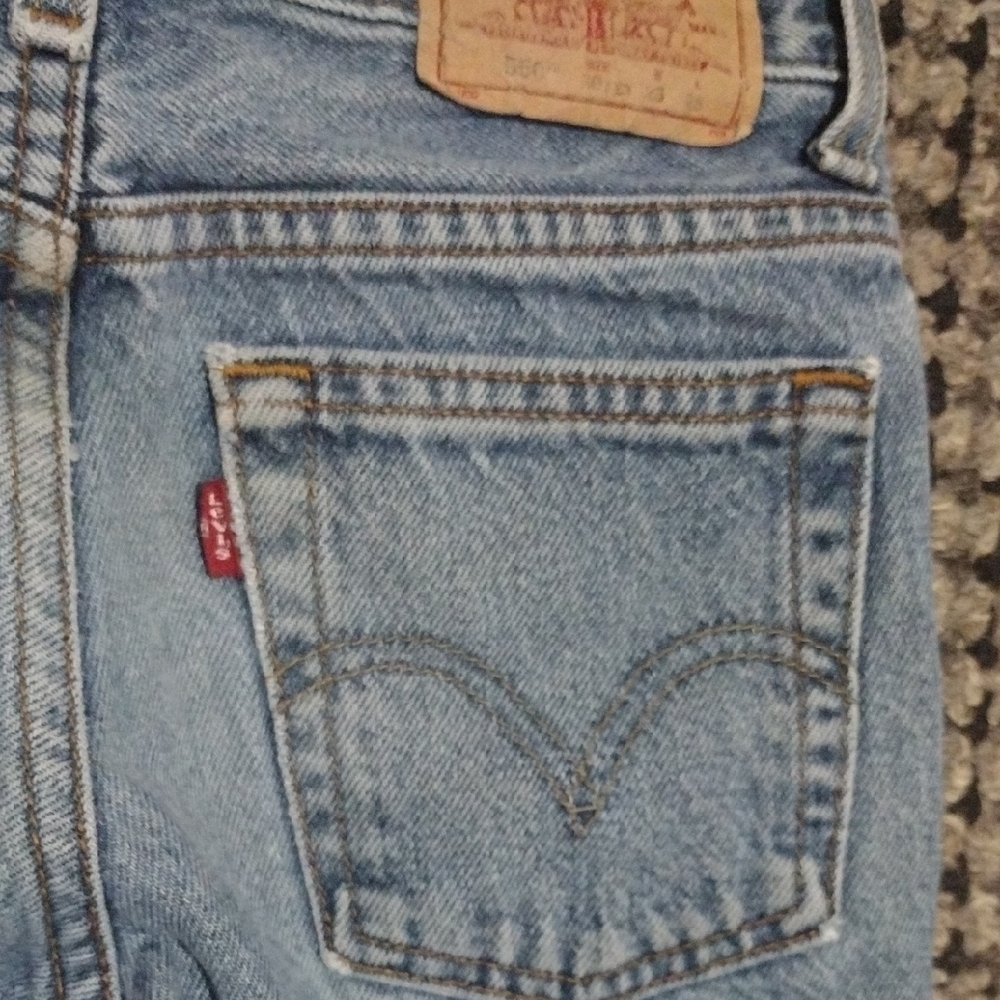 Boys Light Blue 550 Relaxed Fit Jeans - Picture 11 of 11